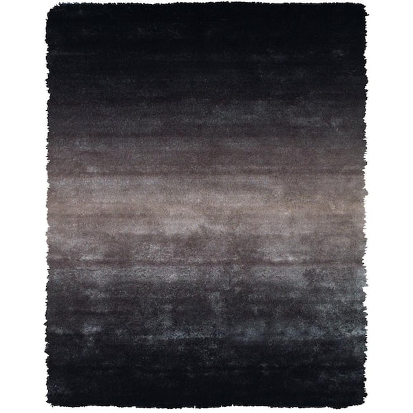 Weave & Wander Freya Gray 8 ft. x 10 ft. Shag Area Rug