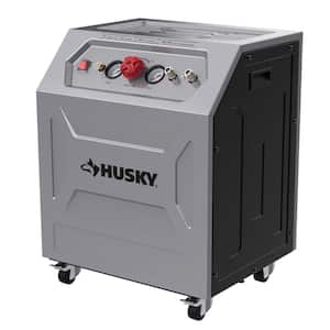Husky 8 Gal. 150 PSI Electric Quiet Cabinet Air Compressor