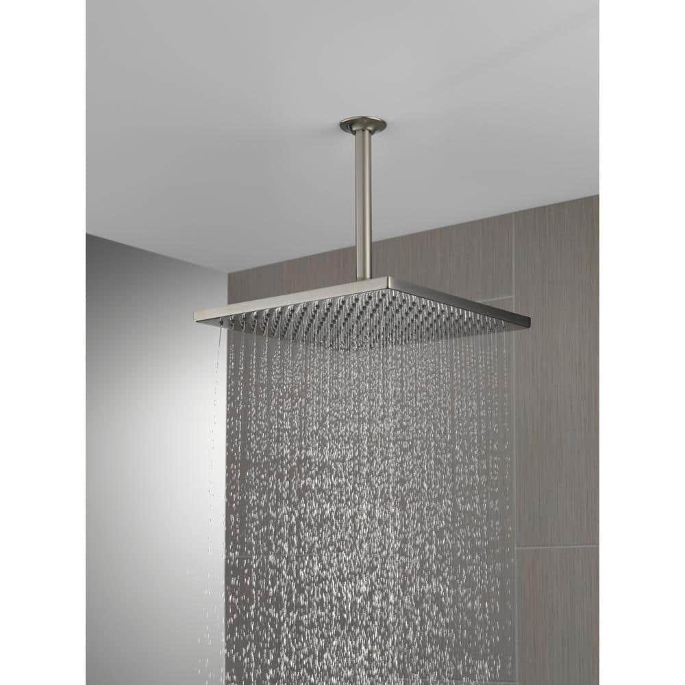 Champagne Bronze Stainless Steel Square Rain Shower Head