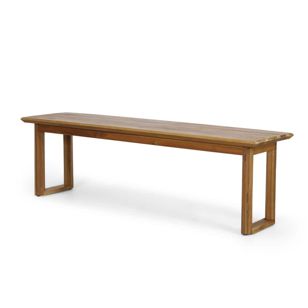 Aggie Teak acacia wood outdoor dining Bench price history on PriceWatchPro