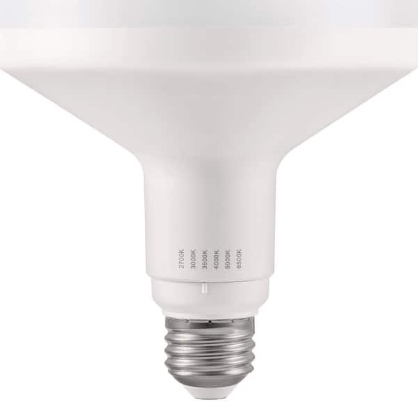 75-Watt Equivalent BR40 Dimmable LED Flood Light Bulb Adjustable Base and Night Light 6 CCT (2-Pack)