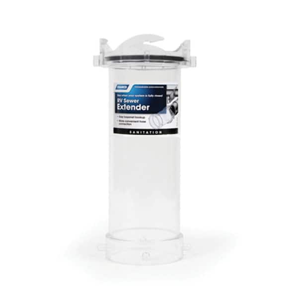 Camco Clear Sewer Hose Adapter - 9"