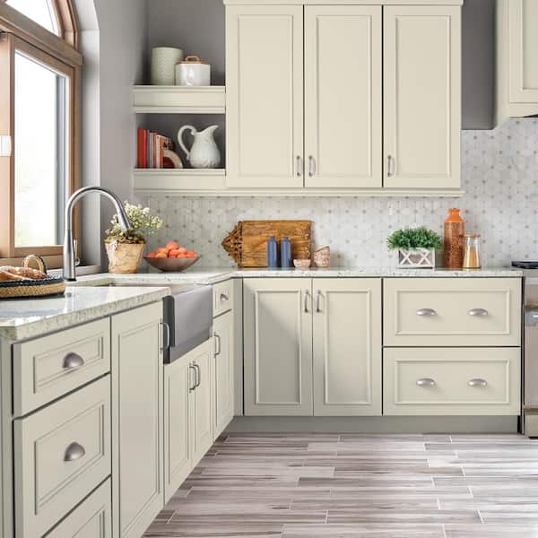 1 qt. #PPU7-14 Apple Core Satin Enamel Interior/Exterior Cabinet, Door & Trim Paint