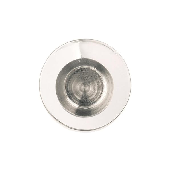 10 Each Crysacrylic with Satin Nickel Finish 1-1//4 Inch Diameter Hickory Hardware P3709-CASN-10B Midway Collection Knob