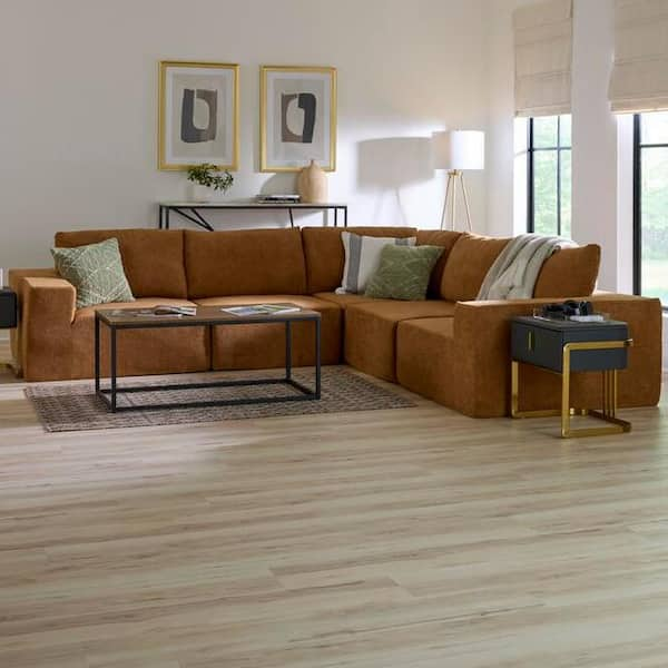 Navarra Maple 22 mil x 8.7 in. W x 48 in. L Click Lock Waterproof Luxury Vinyl Plank Flooring (20.1 sq. ft/case)