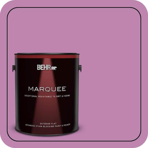 BEHR MARQUEE 1 gal. #MQ4-60 Joie De Vivre Flat Exterior Paint & Primer