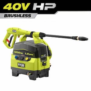 40V 1200 PSI 1.0 GPM Cordless Electric Cold Water Pressure Washer (Tool Only)