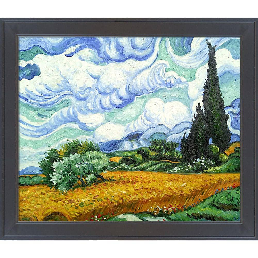 LA PASTICHE Wheat Field with Cypresses by Vincent Van Gogh Gallery ...