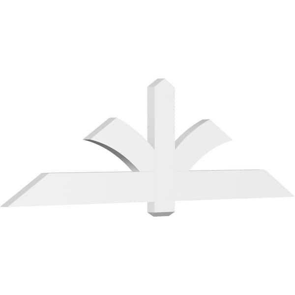 Ekena Millwork Redmond 84 in. W x 24.5 in. H x 2 in. D Signature Polyurethane Bracket