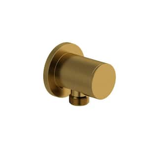 Brass Wall Union in Brushed Gold