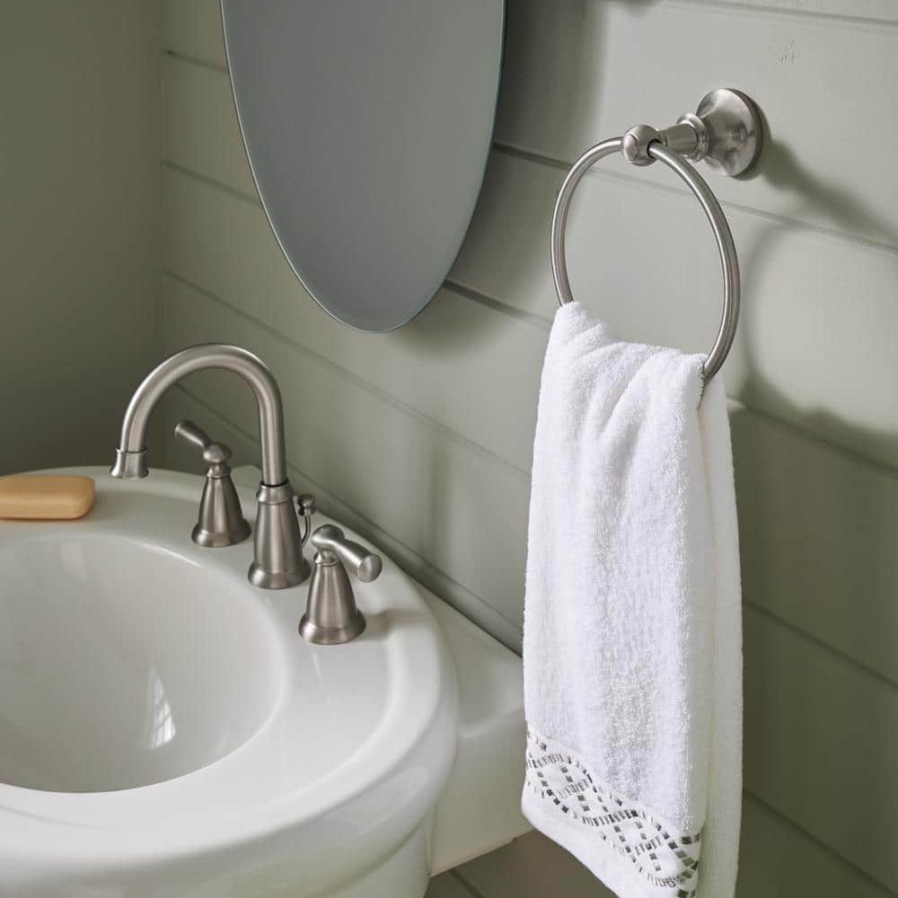 Vale Brushed Nickel Wall Mounted Towel Bar
