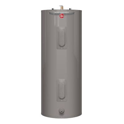 Rheem Performance 30 Gal. Tall 6 Year 3800/3800-Watt Elements Electric Tank Water  Heater – BrickSeek