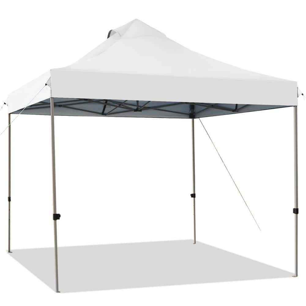 Gazebo 3x3 Professional Automatico Bianco