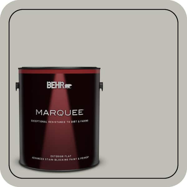 1 gal. #N370-3 Light Year Flat Exterior Paint & Primer