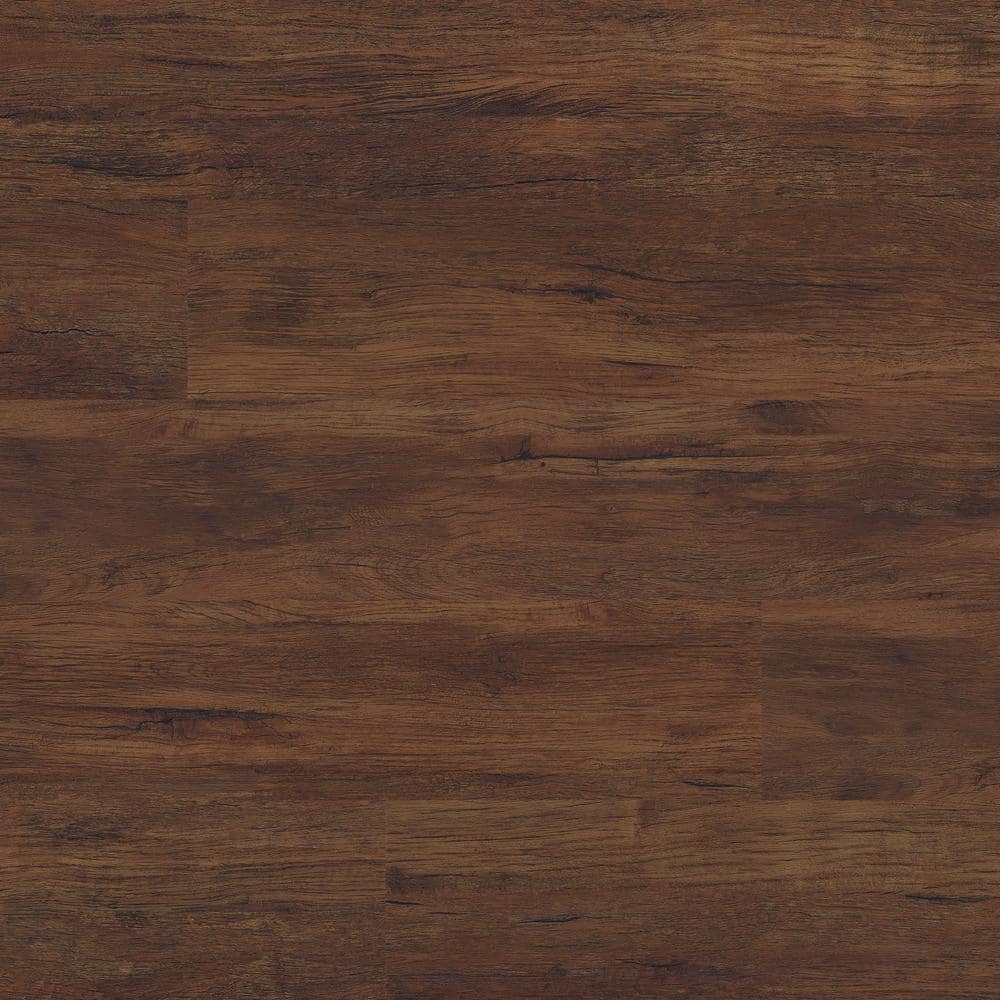 Antique Mahogany 20 MIL x 7 in. W x 48 in. L Waterproof Click Lock Luxury Vinyl Plank Flooring (19.02 sq. ft./case) price history on PriceWatchPro