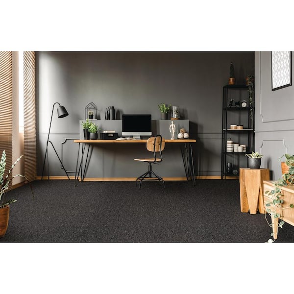 Viking - Stingray - Gray 12 ft. Wide x Cut to Length 11.5 oz. Olefin Loop Carpet