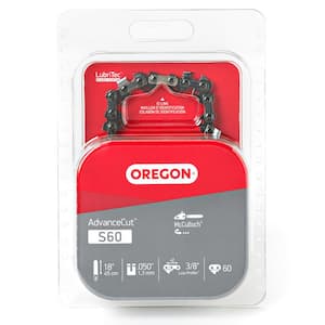 S60 Chainsaw Chain for 18 in. Bar Fits McCulloch, Troy-Bilt, Mastercraft, Craftsman, Poulan and more