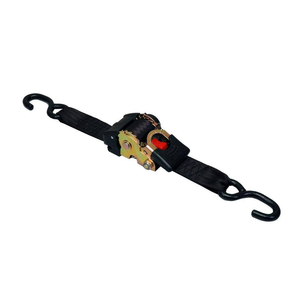 Erickson 34416 Retractable Ratcheting Tie-down Strap 3300 LB 10 FT L X 2 in W for sale online 