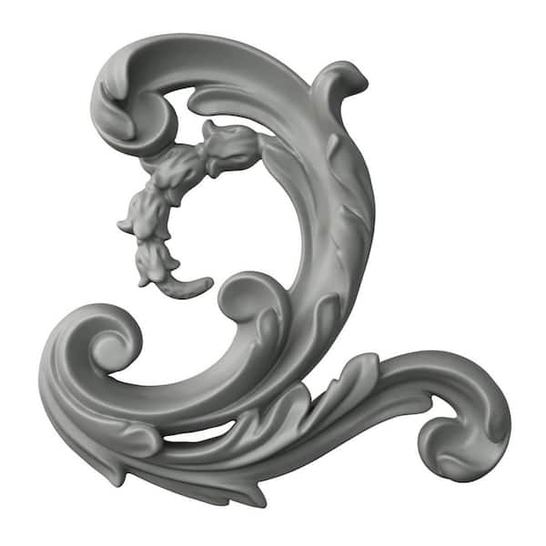 Ekena Millwork 1.00 in. x 6.125 in. x 6 in. Polyurethane Applique and Onlay Moulding