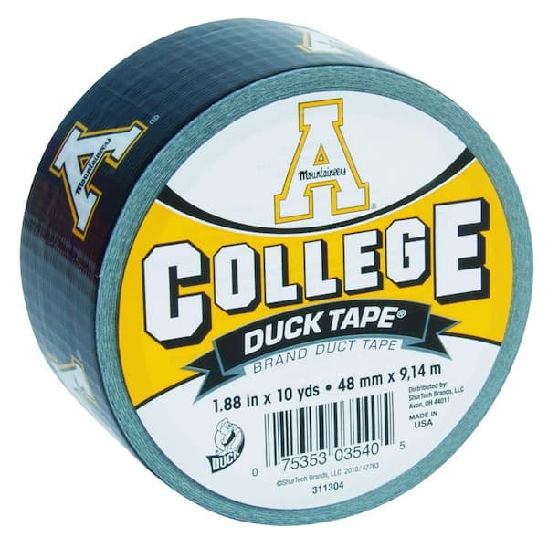 Duck College 1-7/8 in. x 10 yds. Appalachian State Duct Tape