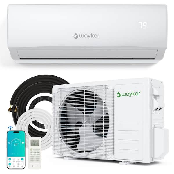 20 SEER2 1-Zone 12,000 BTU 230V Ductless Mini Split Air Conditioner with Heat Pump Cools Up to 750 sq. ft.