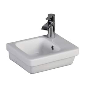 Resort 360 14-1/4 in. Wall Hung Basin in White