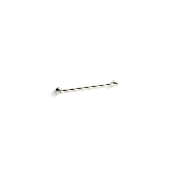 KOHLER Components 24 in. Grab/Assist Bar in Vibrant Polished Nickel