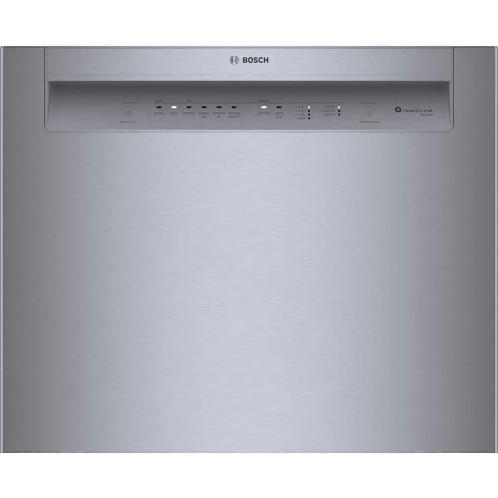 24" Stainless Steel Front Control Built-In Dishwasher