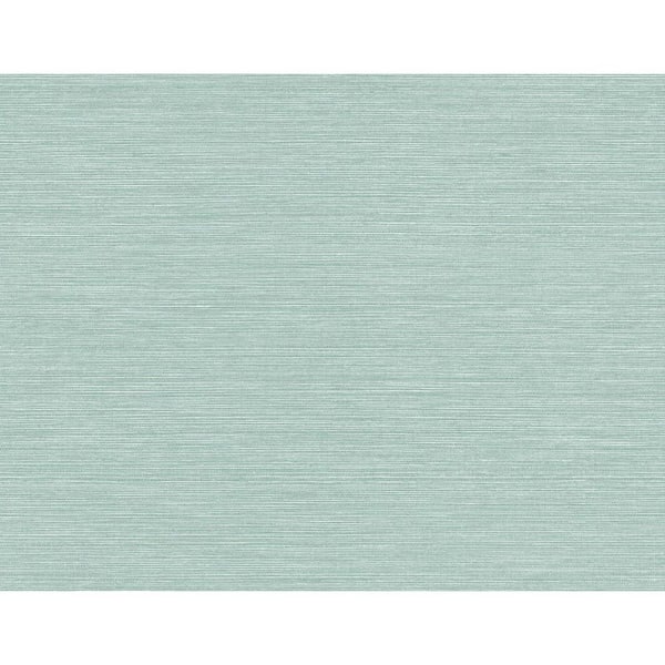 Seabrook Designs 60.75 sq. ft. Calm Waters Seawave Sisal Embossed Vinyl Unpasted Wallpaper Roll