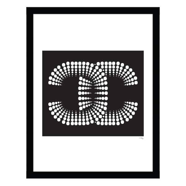 VENICE BEACH Collections Fashion Designer Lit Logo by Fairchild Paris Framed Graphic Print Abstract Poster Art Print 18 in. x 14 in.