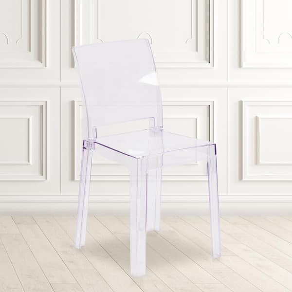 Clear Accent Chair