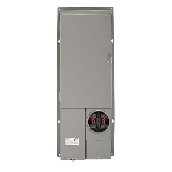 Leviton 200 Amp 12-Space All-in-One UG/OH Semi-Flush (Solar Ready) Panel with Main Breaker LP120-SR
