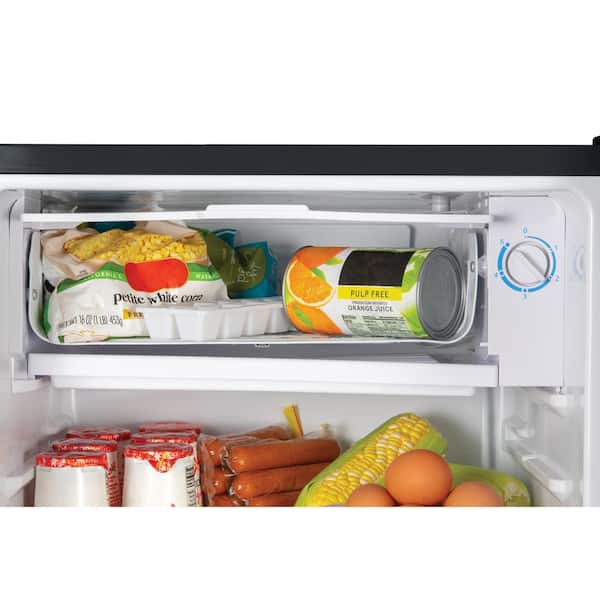 Igloo 3 2 Cu Ft Dry Erase Board Mini Fridge Black Irf32ebbk The Home Depot
