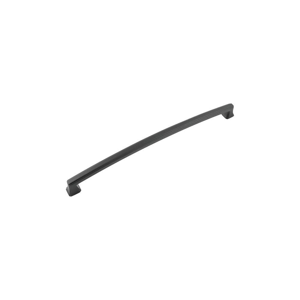 Bridges Collection 12 in. (305mm) Center to Center Matte Black Bar Cabinet Pull (5-Pack) price history on PriceWatchPro