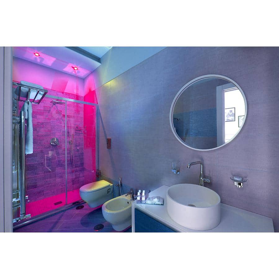 4.5'' White Circular RGB LED Smart Recessed Light