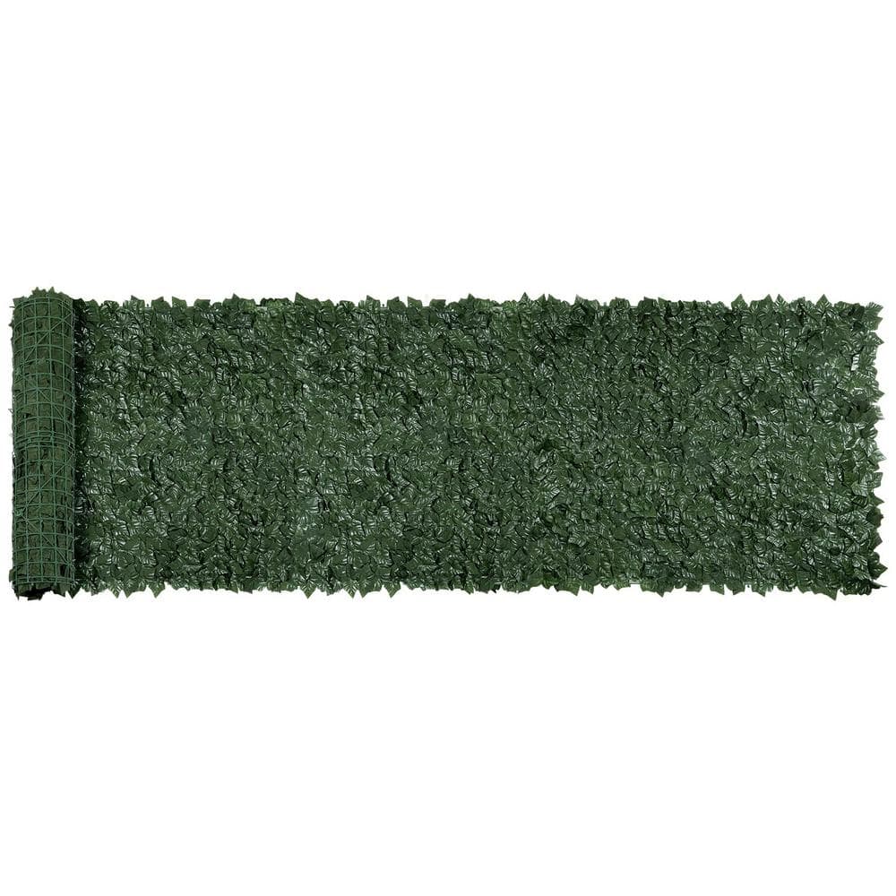 39.5 in. Plastic Garden Fence Faux Ivy Vine Leaf Decoration Screen Garden Wall Fence for Outdoor Garden Decor price history on PriceWatchPro