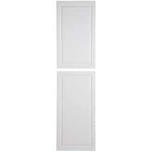 White 23.86x91.73x0.63 in. Decorative Pantry End Panel