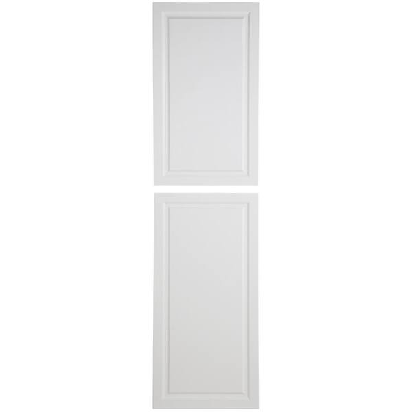 Hampton Bay White 23.86x91.73x0.63 in. Decorative Pantry End Panel