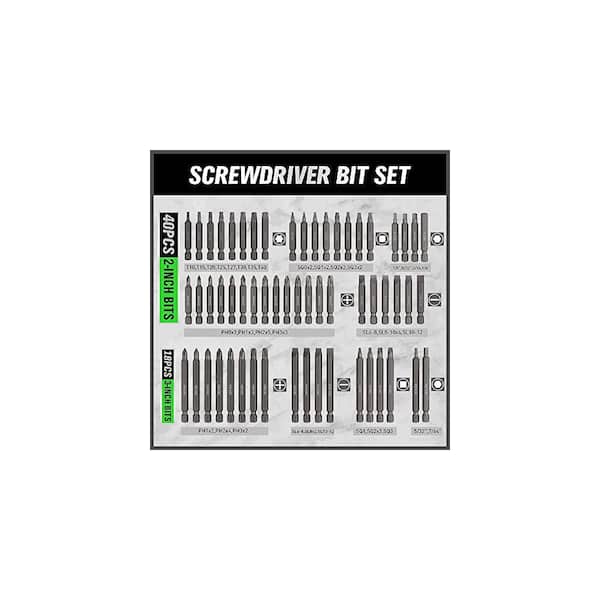 232PCS Chrome Vanadium Steel Screwdriver Bit Set with Security