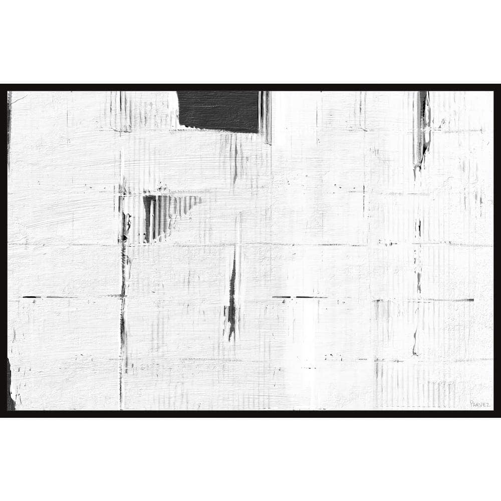 Stairway by Parvez Taj Floater Framed Canvas Abstract Art Print 12 in. x 18