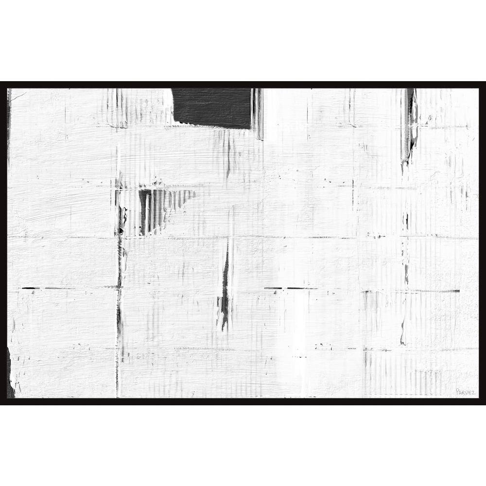 Stairway by Parvez Taj Floater Framed Canvas Abstract Art Print 16 in. x 24