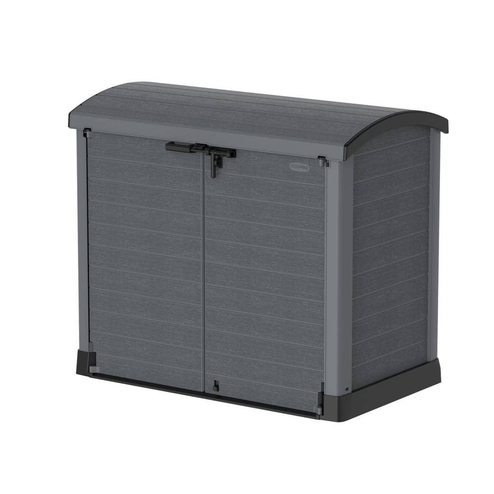 Store-away 317 Gal. 4 ft. 9 in. x 2 ft. 8 in. x 4 ft. 1 in. Gray Resin Hori