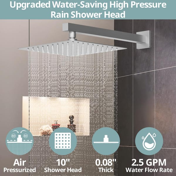 High Pressure Shower Head Kit – Shower Essentials