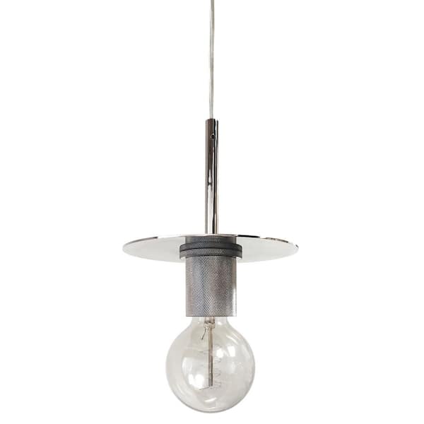 Dainolite Roswell 1-Light Polished Chrome Pendant with No Shade