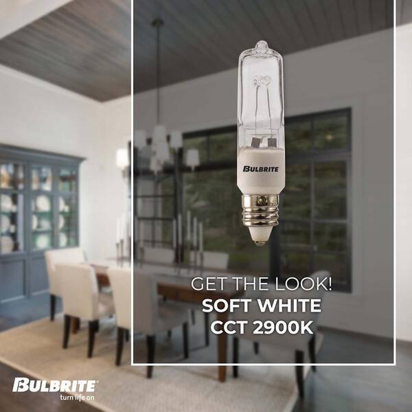 Light Bulb White 1514 7/16 screw in small glass 82500