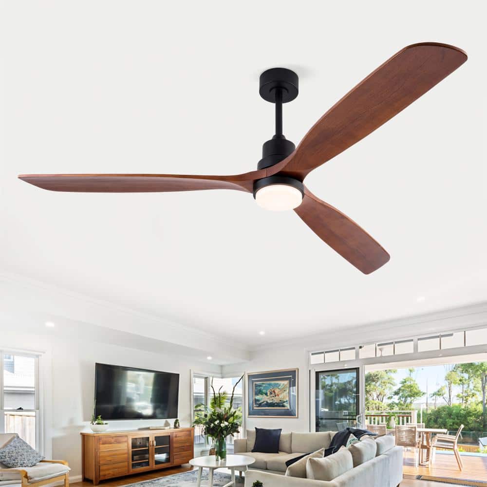 72 in.Blcak Modern Celling Fan Reversible DC Motor With Dimmable LED price history on PriceWatchPro