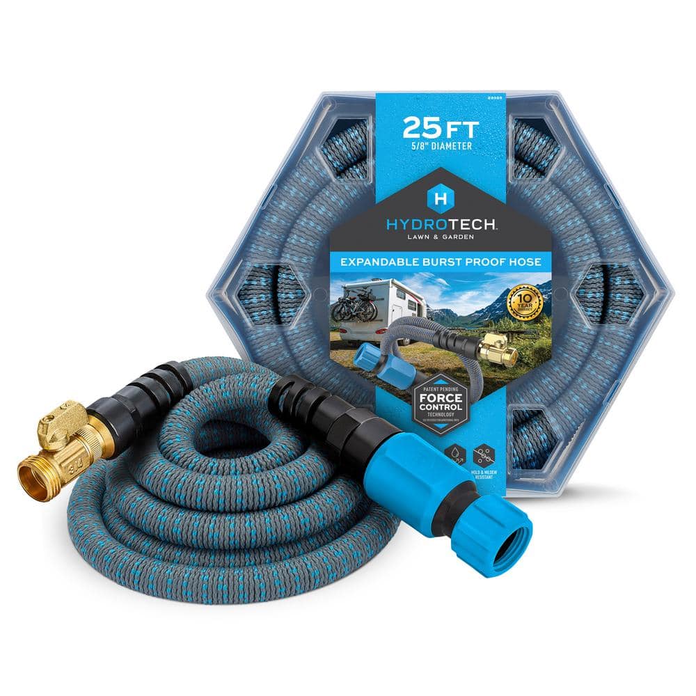 Hydrotech 25 ft. x 5/8 in. Expandable Garden Hose