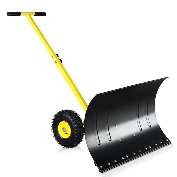 Karl home 14.9 in. Plastic Handle Steel Snow Shovel