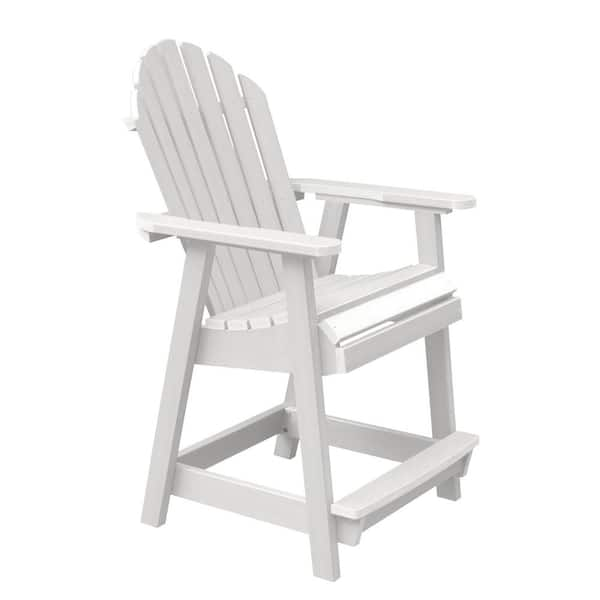 Hamilton White Counter-Height Recycled Plastic Outdoor Dining Chair