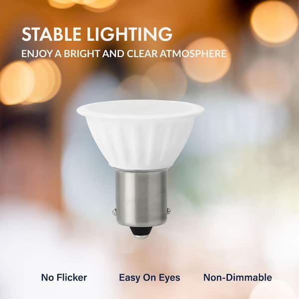 Newhouse Lighting 30-Watt Equivalent 1383 BA15S Base Reflector LED